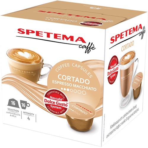 Spetema Cortado Espresso Machiato Dolce Gusto
